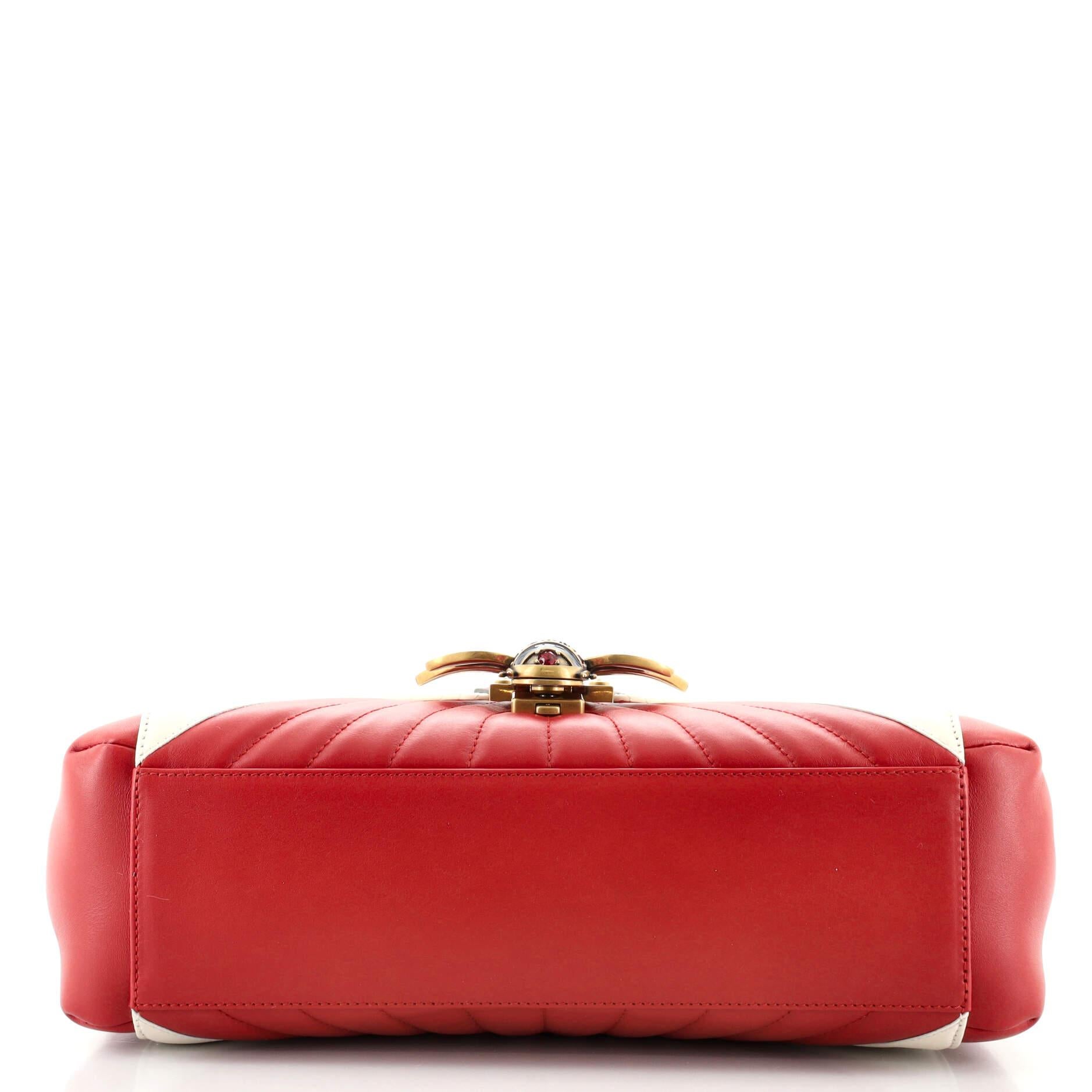 gucci queen margaret cloth handbag