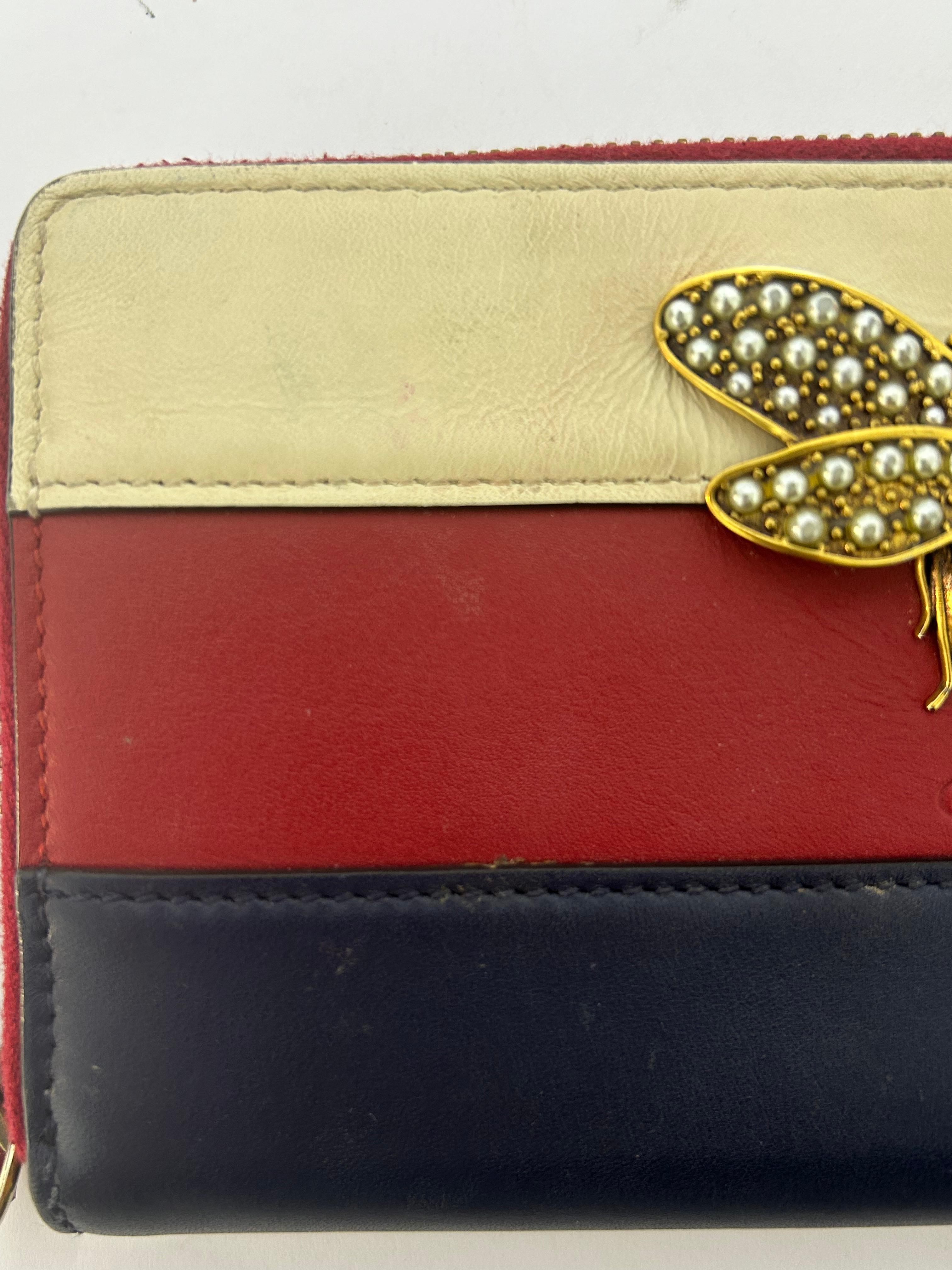 Women's Gucci Queen Margaret Zip Around Wallet For Sale