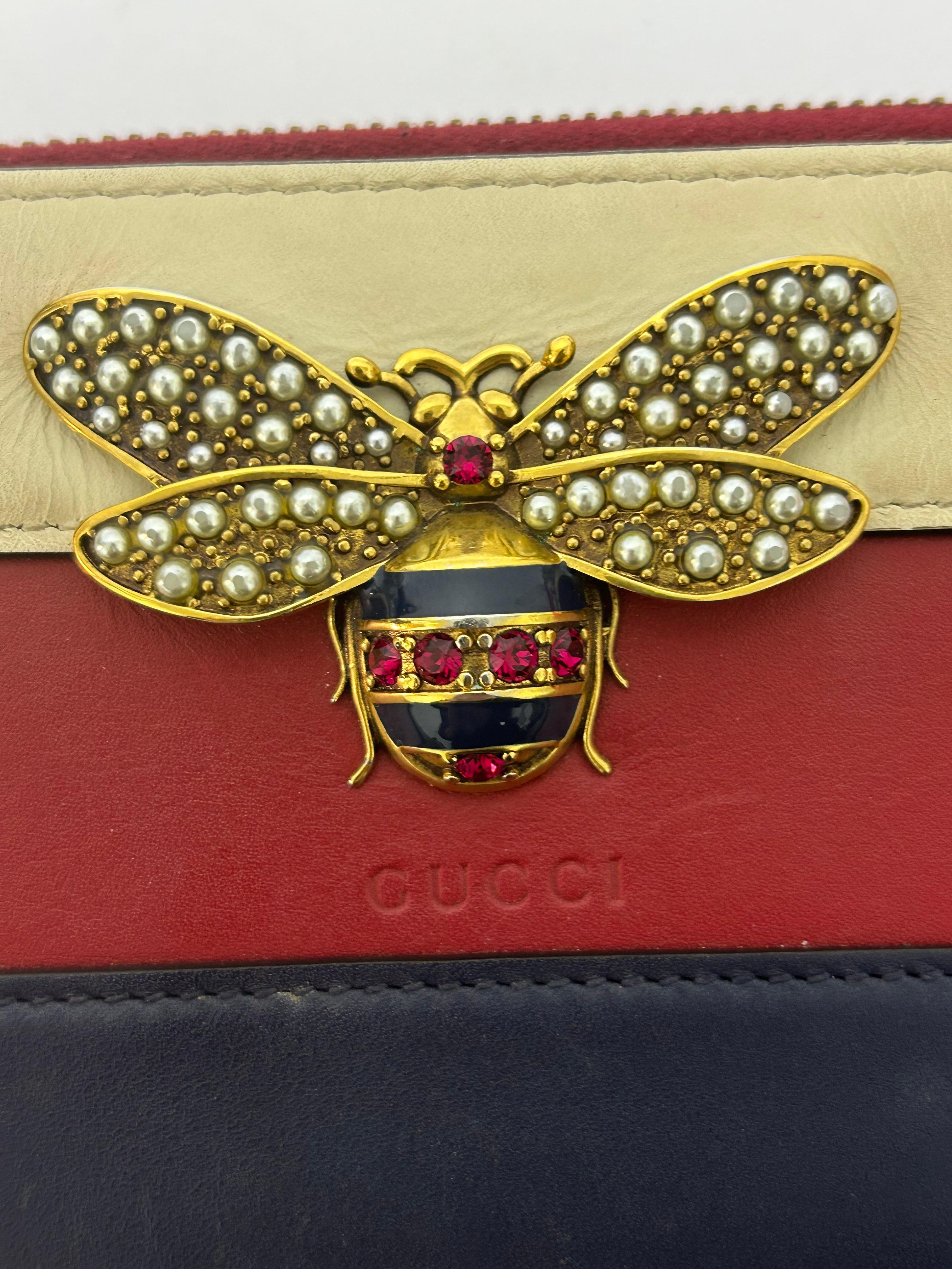 Gucci Queen Margaret Zip Around Wallet For Sale 1
