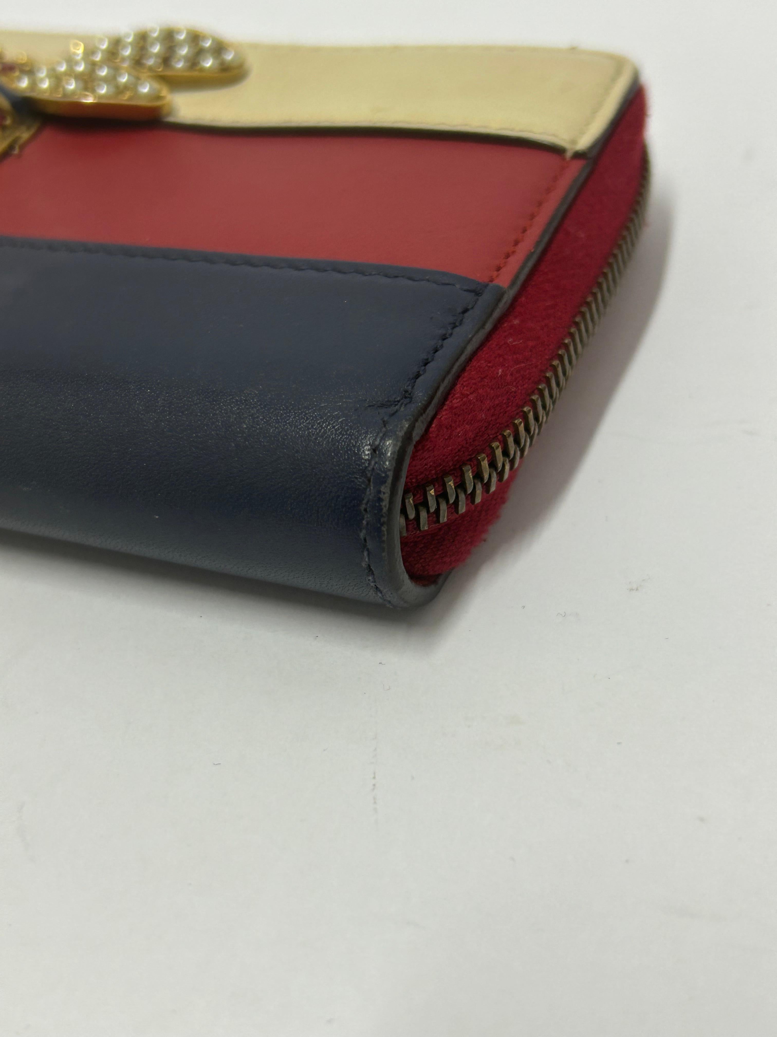 Gucci Queen Margaret Zip Around Wallet For Sale 2