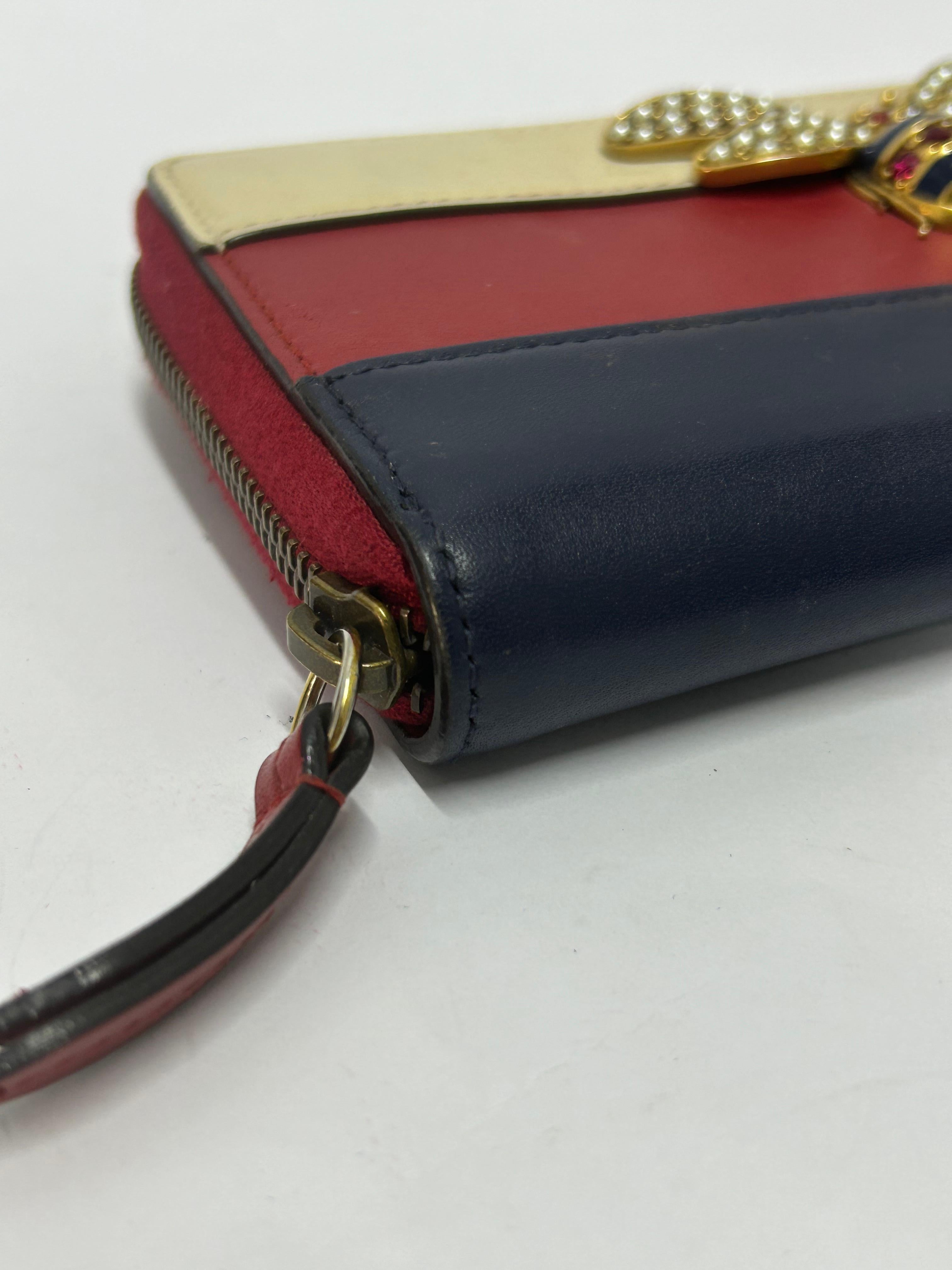 Gucci Queen Margaret Zip Around Wallet For Sale 4