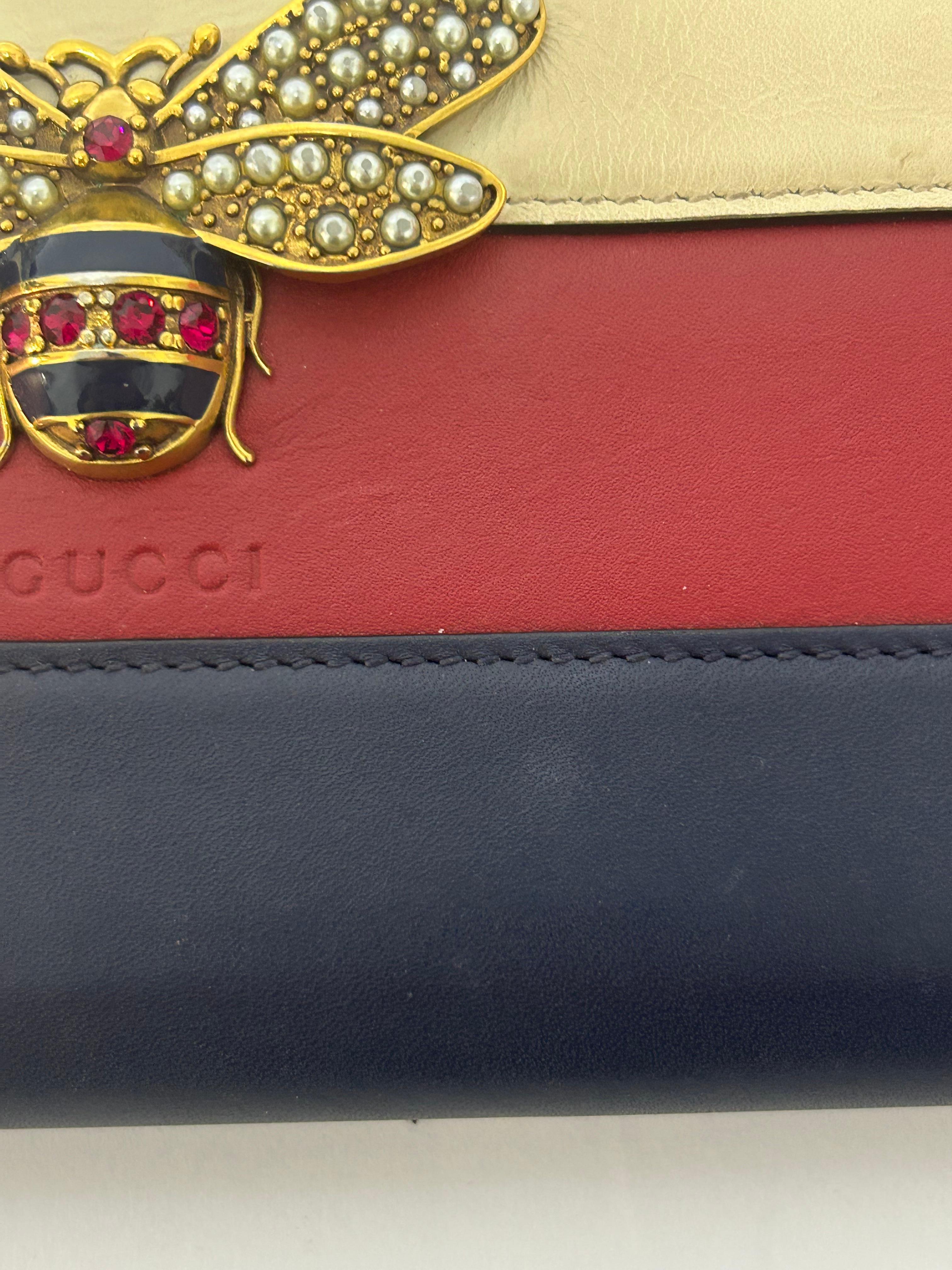 Gucci Queen Margaret Zip Around Wallet For Sale 4