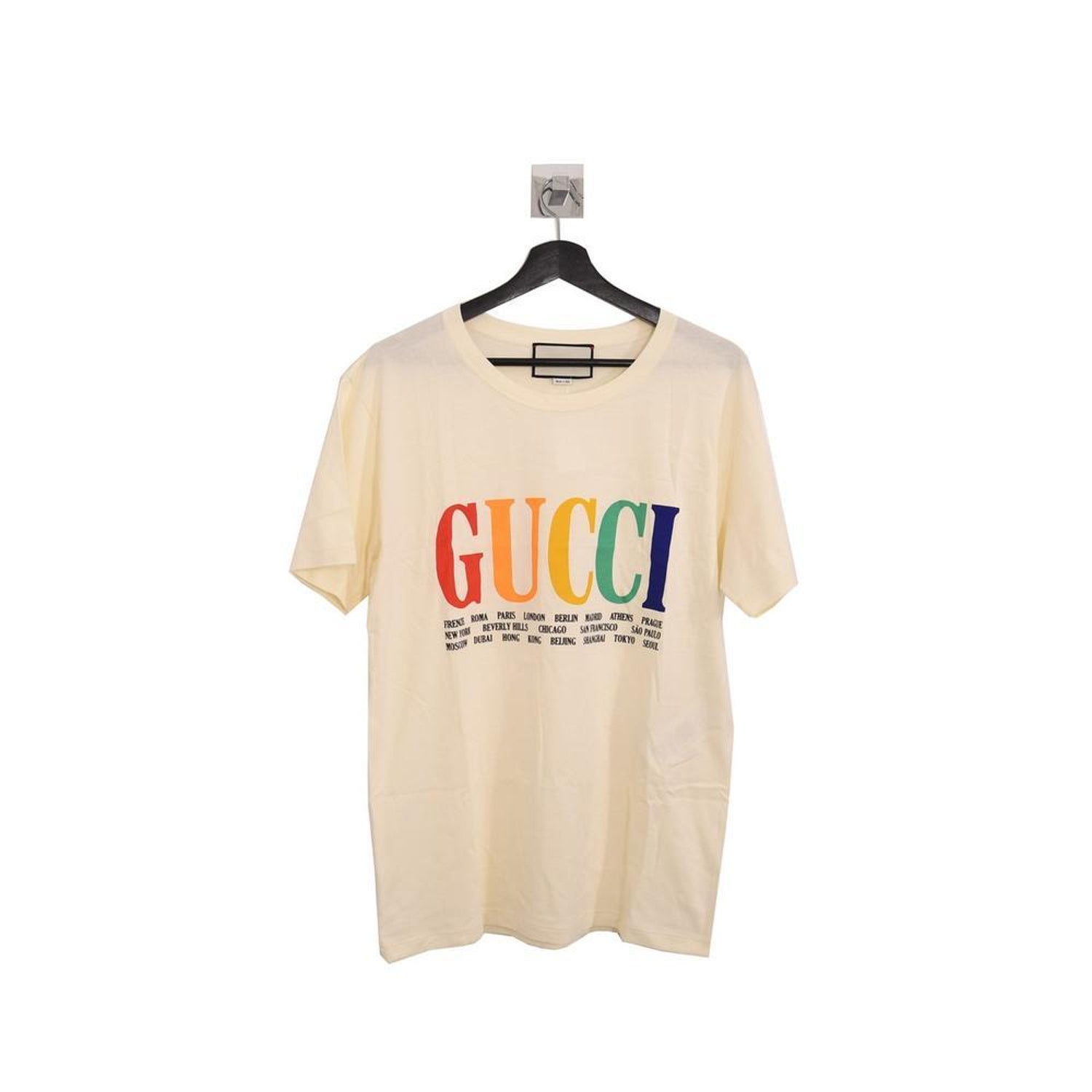 Gucci Rainbow Cities Print T Shirt For Sale at 1stDibs | gucci rainbow shirt,  gucci cities t shirt, gucci rainbow t shirt