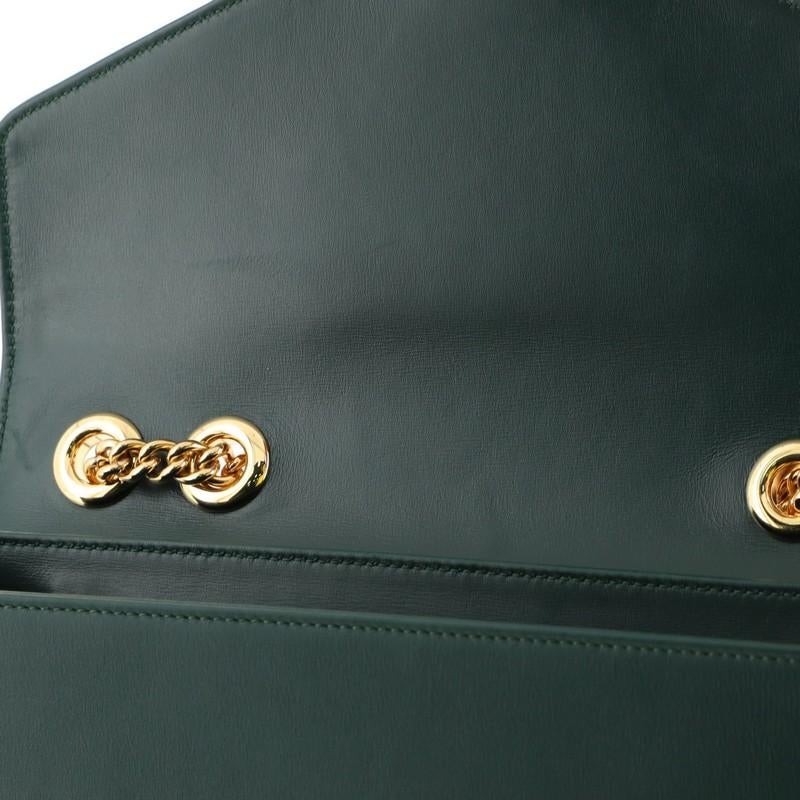 Gucci Rajah Chain Shoulder Bag Leather Medium 2