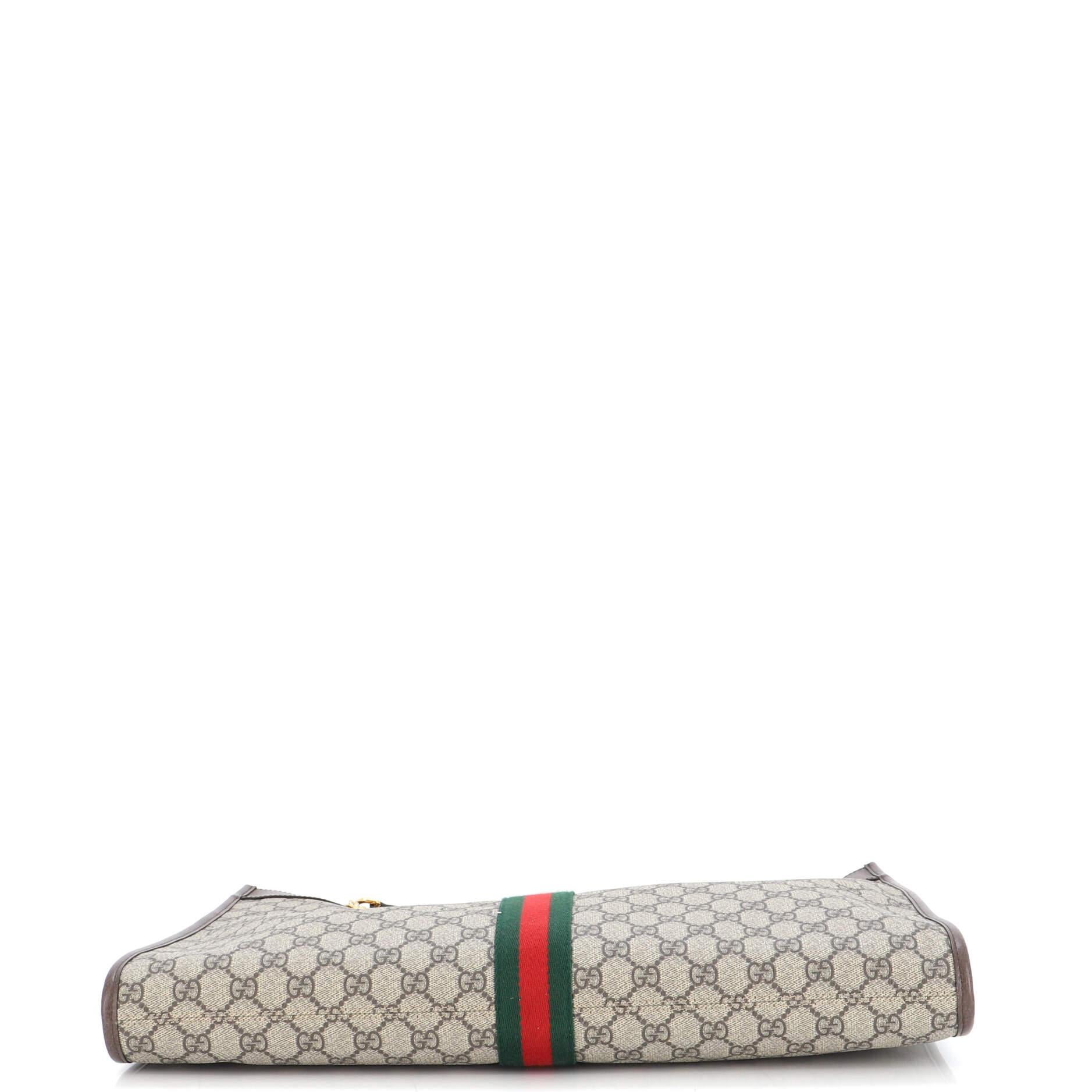 Gucci Rajah Chain Tote GG Coated Canvas Large 1