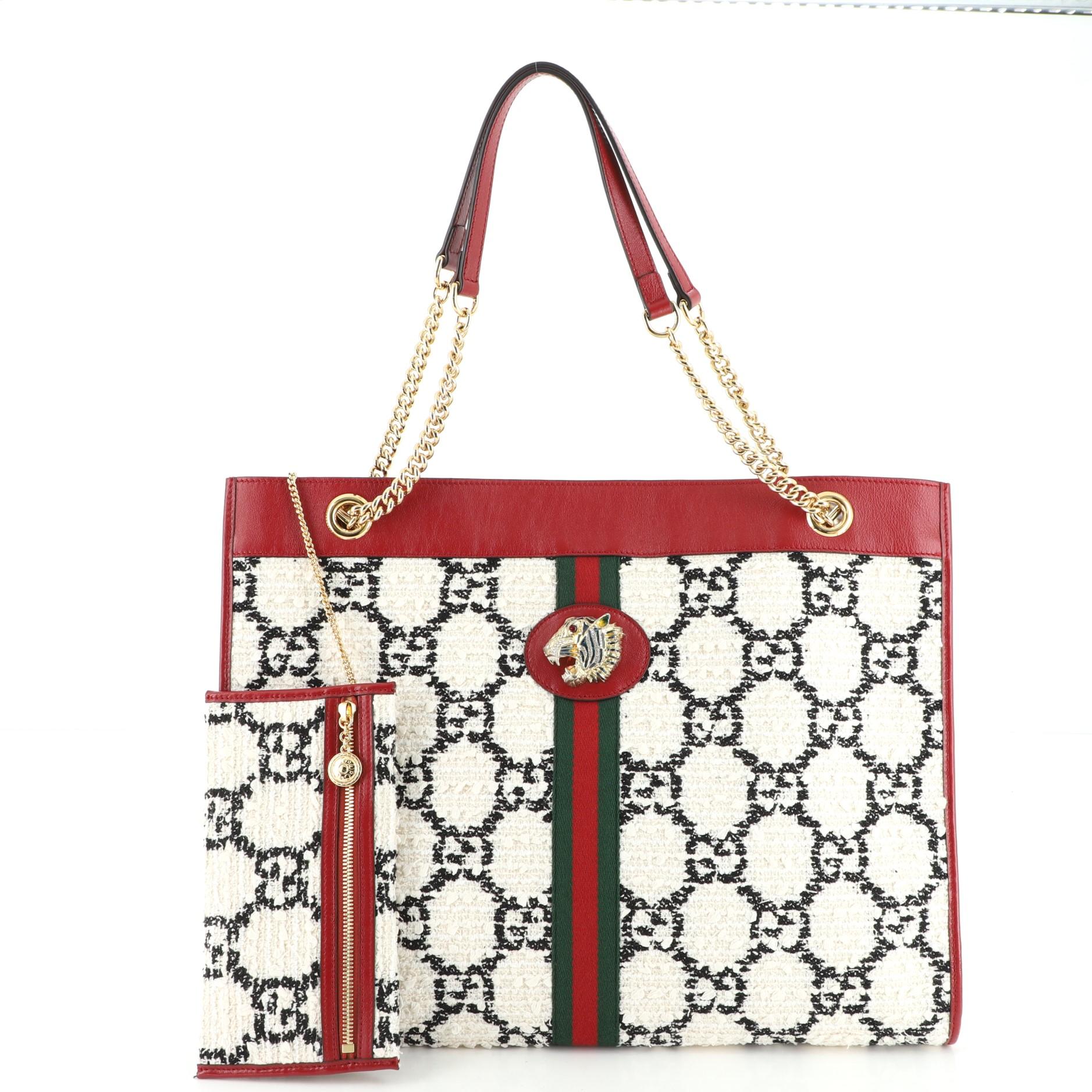 Tweed gucci bag new arrivals
