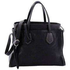 Gucci Ramble Layered Tote Studded Leather Medium