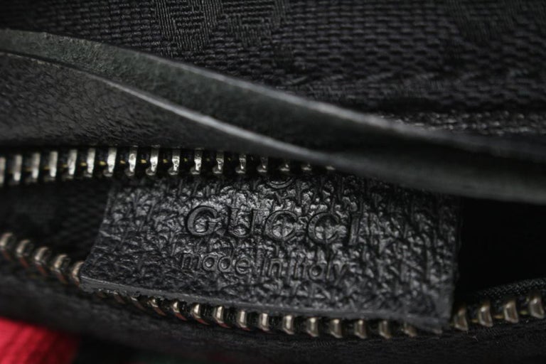 Black Gucci GG Embossed Belt Bag – Designer Revival