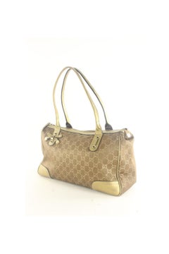 Gucci Rare Metallic Bronze Gold Shoulder Bag 3GK1012K