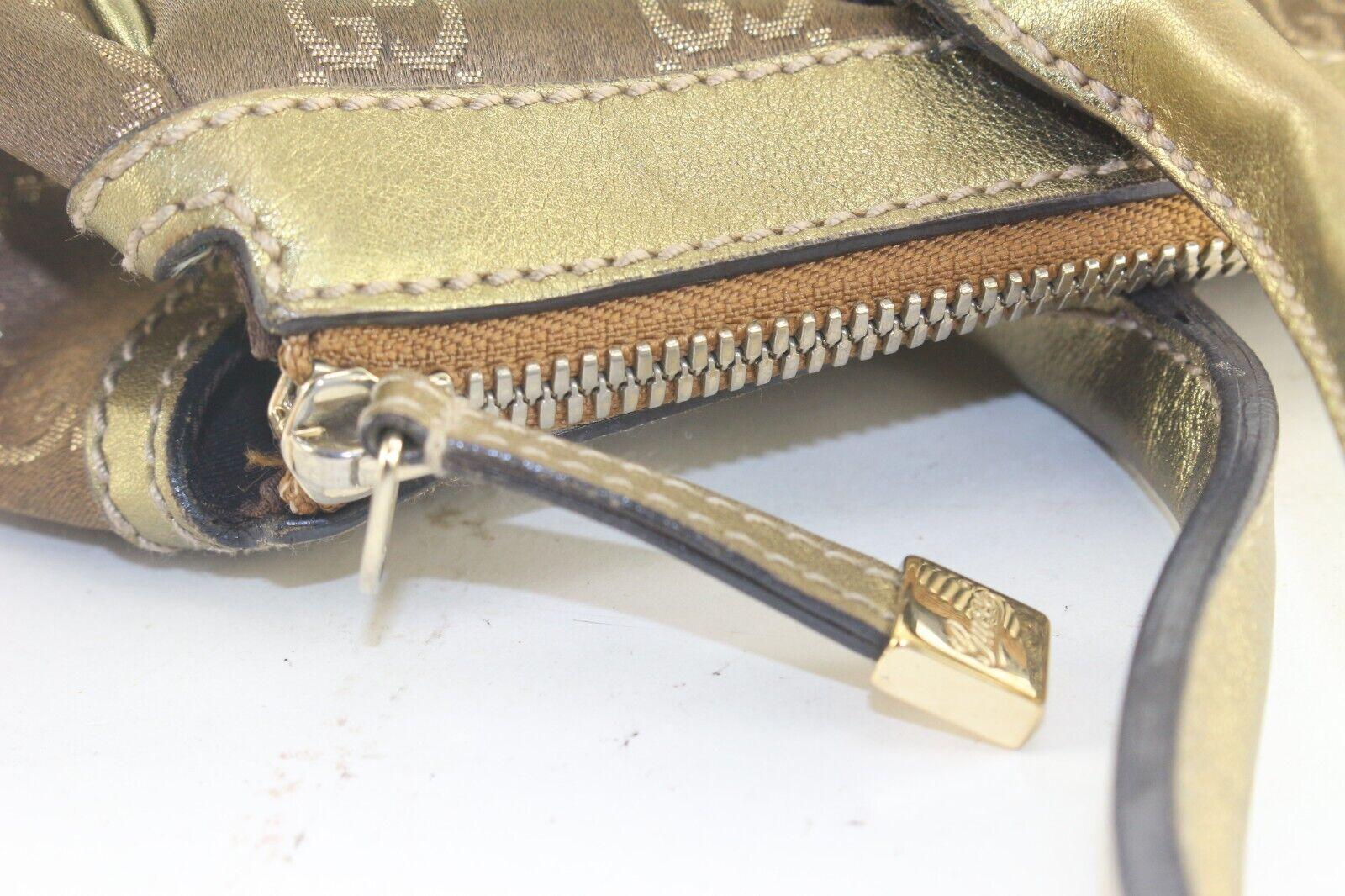 Gucci Rare Metallic Bronze Gold Shoulder Bag 3GK1012K For Sale 3
