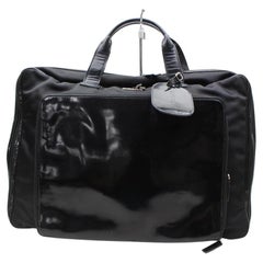 Vintage Gucci Rare Suitcase Black Briefcase Bag 855675