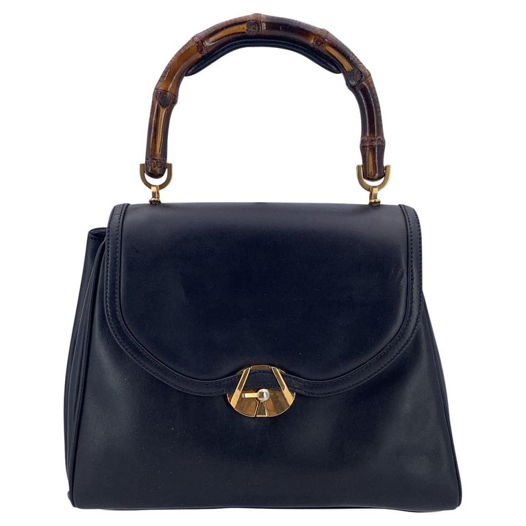 Henkeltasche Gucci Gucci Tasche Bambushenkel Gucci Rare Vintage