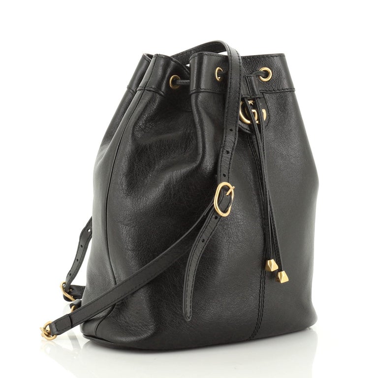 Gucci RE(BELLE) Bucket Backpack Leather at 1stDibs | gucci rebelle backpack