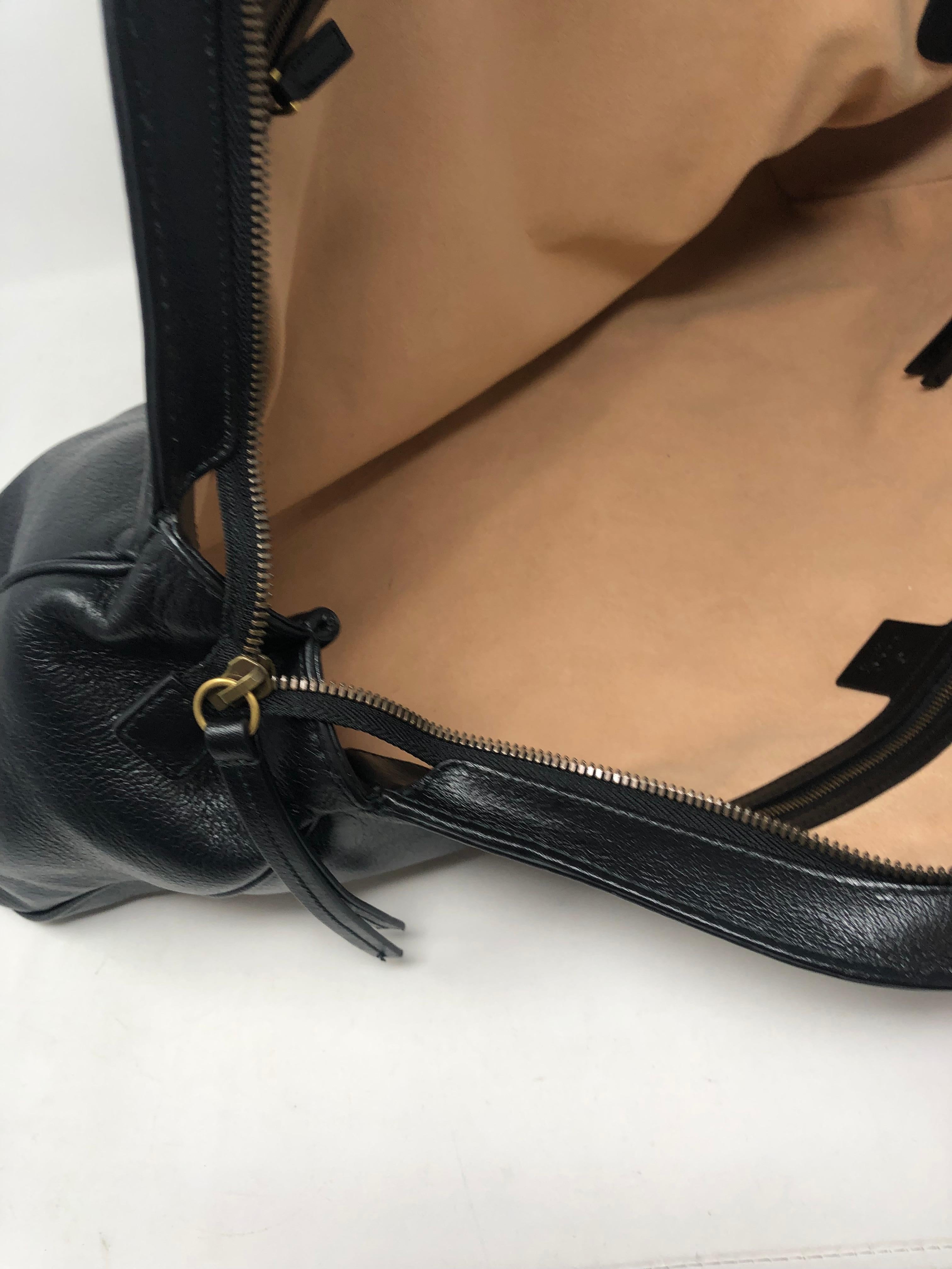 Gucci Re(Belle) Large Black Leather Bag  7