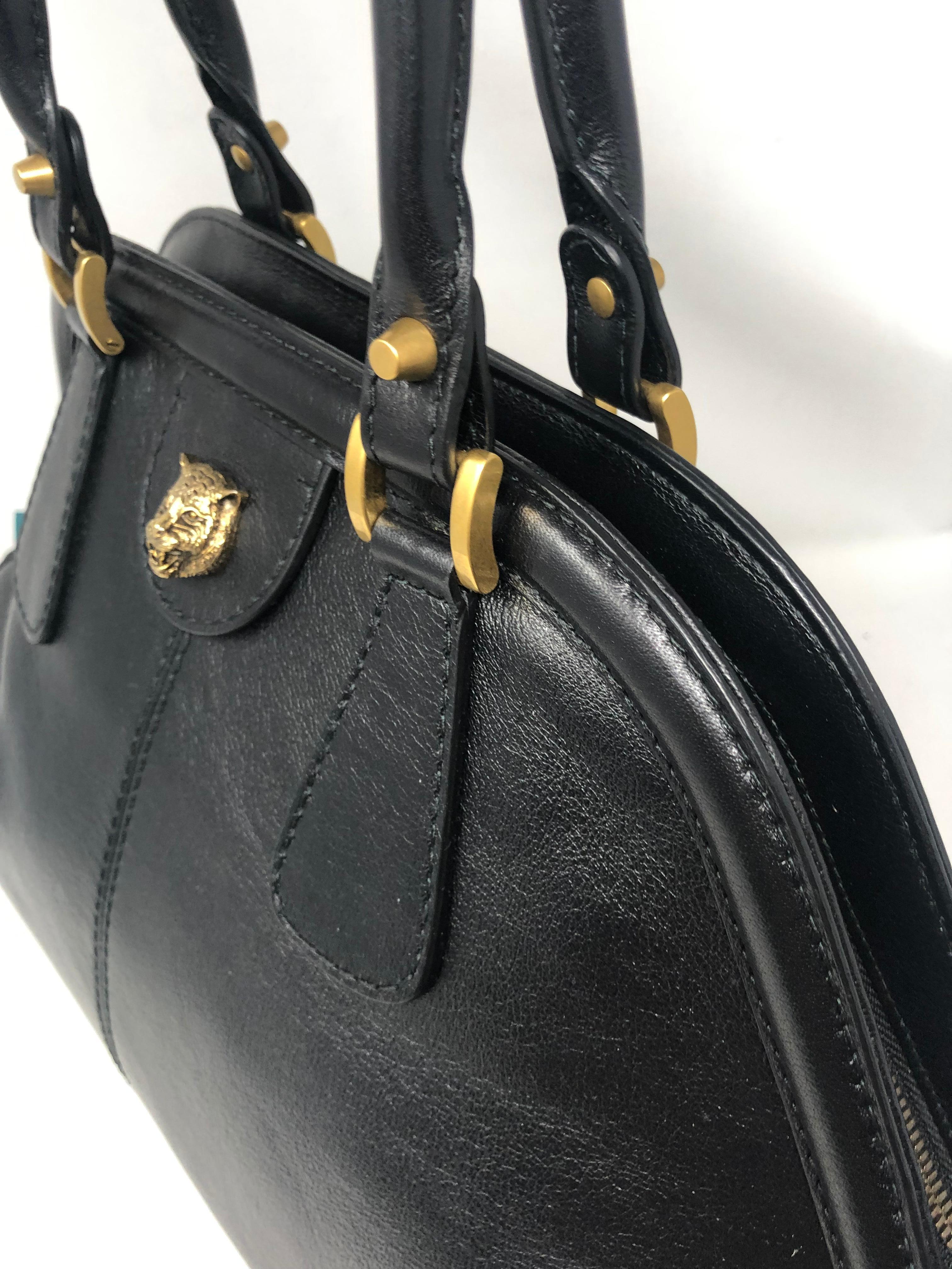 Gucci Re(Belle) Large Black Leather Bag  4
