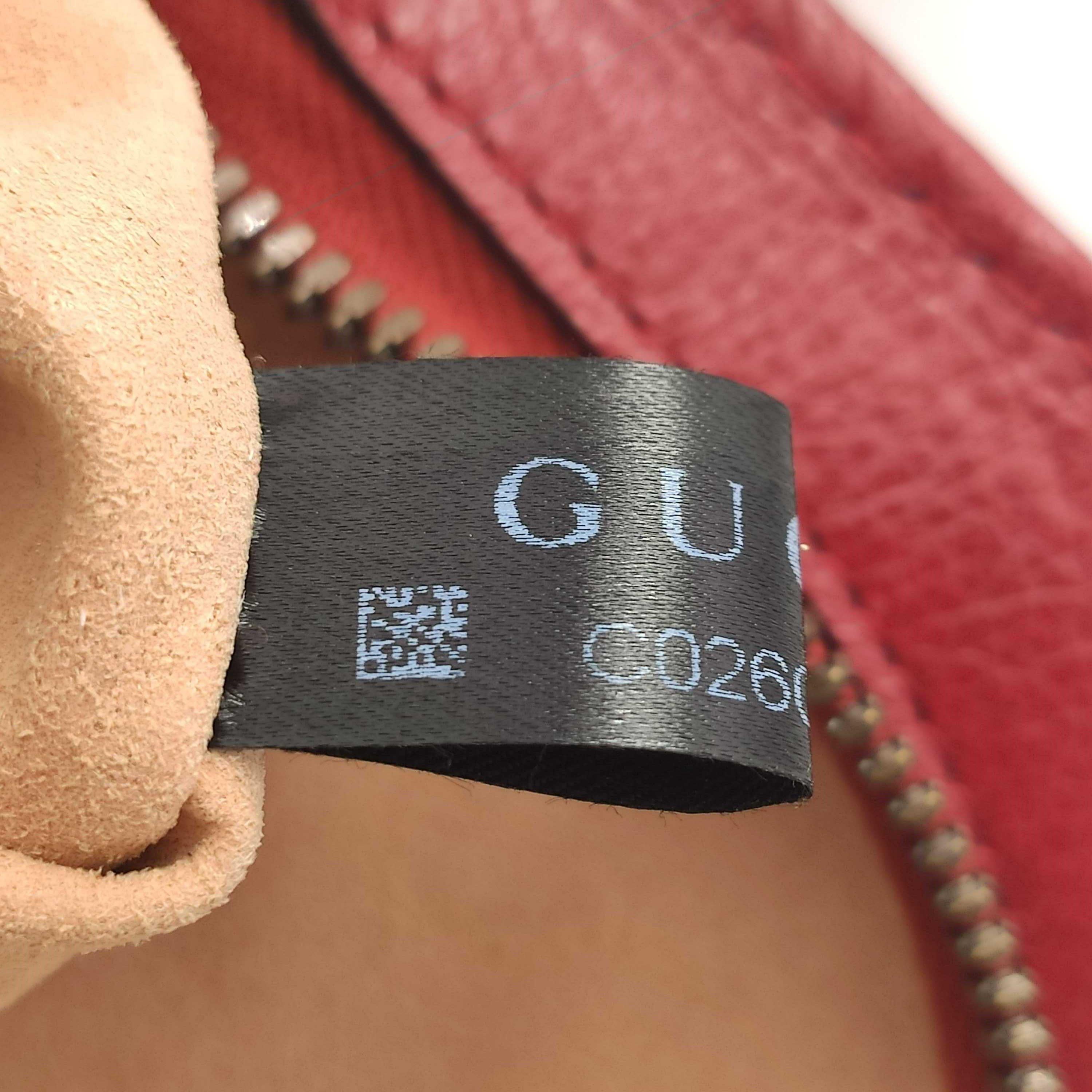 Women's GUCCI Rebelle Shoulder bag in Red Leather