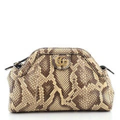 Gucci RE(BELLE) Shoulder Bag Python Small