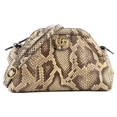 Gucci RE(BELLE) Shoulder Bag Python Small