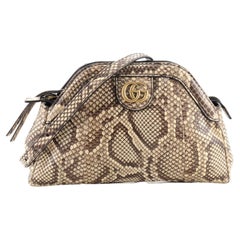 Gucci RE(BELLE) Shoulder Bag Python Small