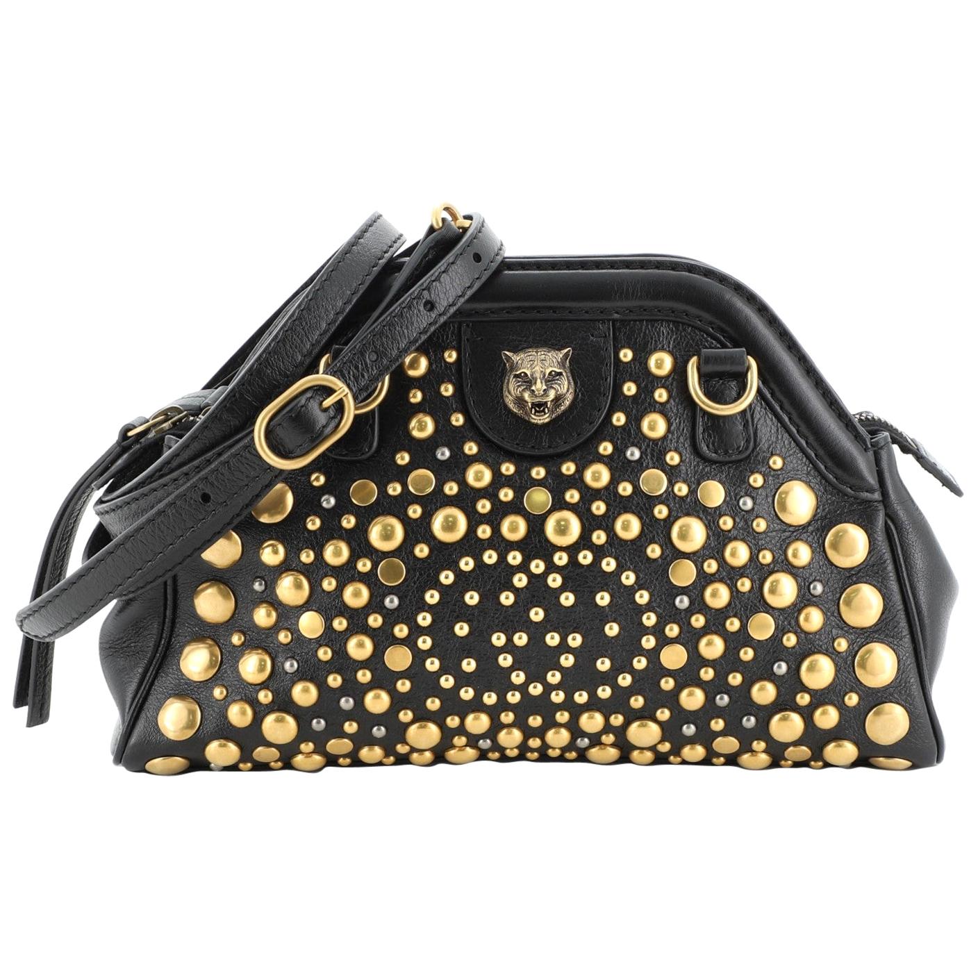 Christian Dior Diorama Flap Bag Studded Leather Small at 1stDibs