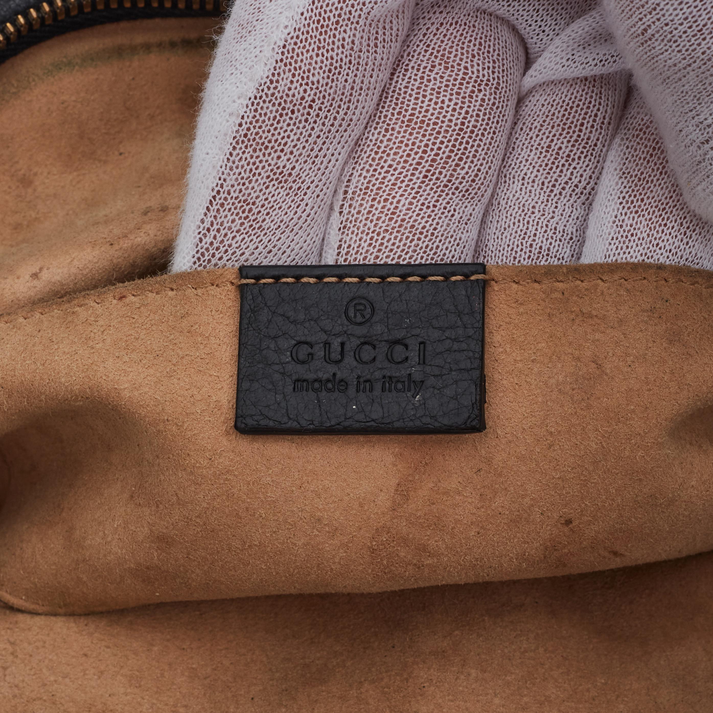 Gucci Rebelle Tiger Head Marmont GG Crossbody Bag Small 3