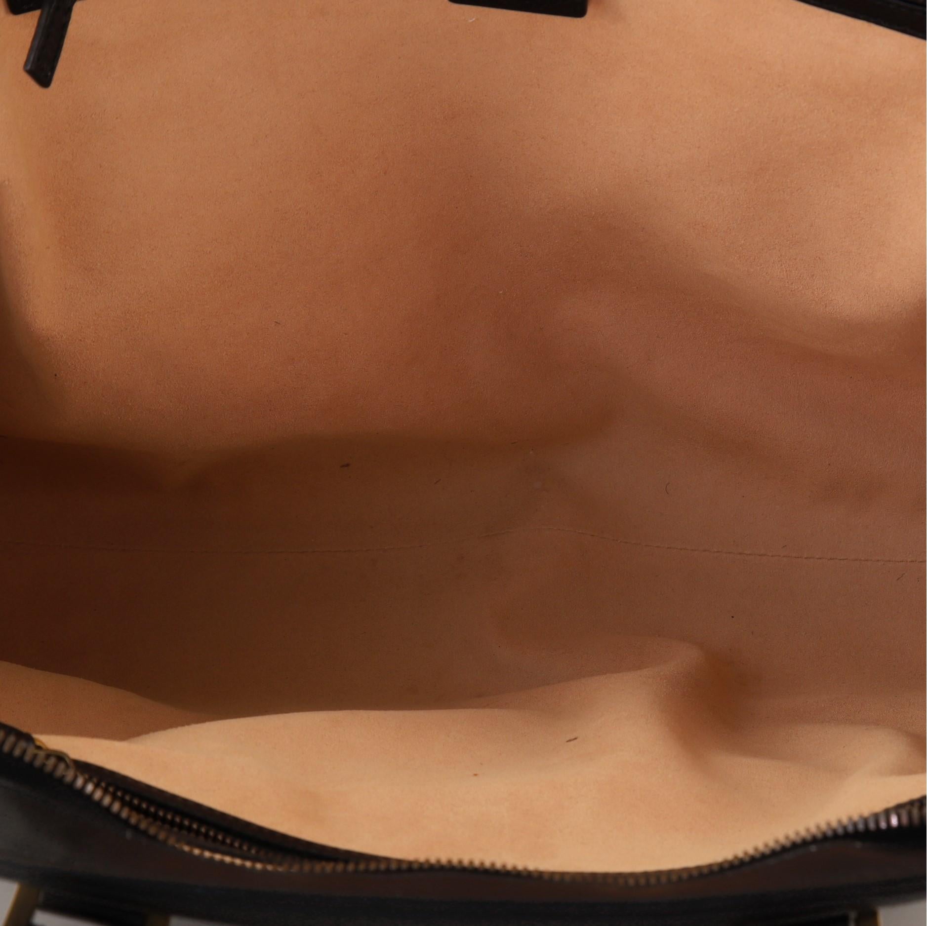 Gucci RE(BELLE) Top Handle Bag Leather Large In Good Condition In NY, NY