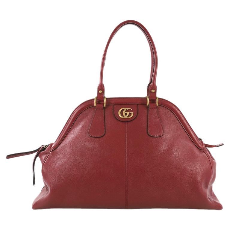 Gucci RE(BELLE) Top Handle Bag Leather Large