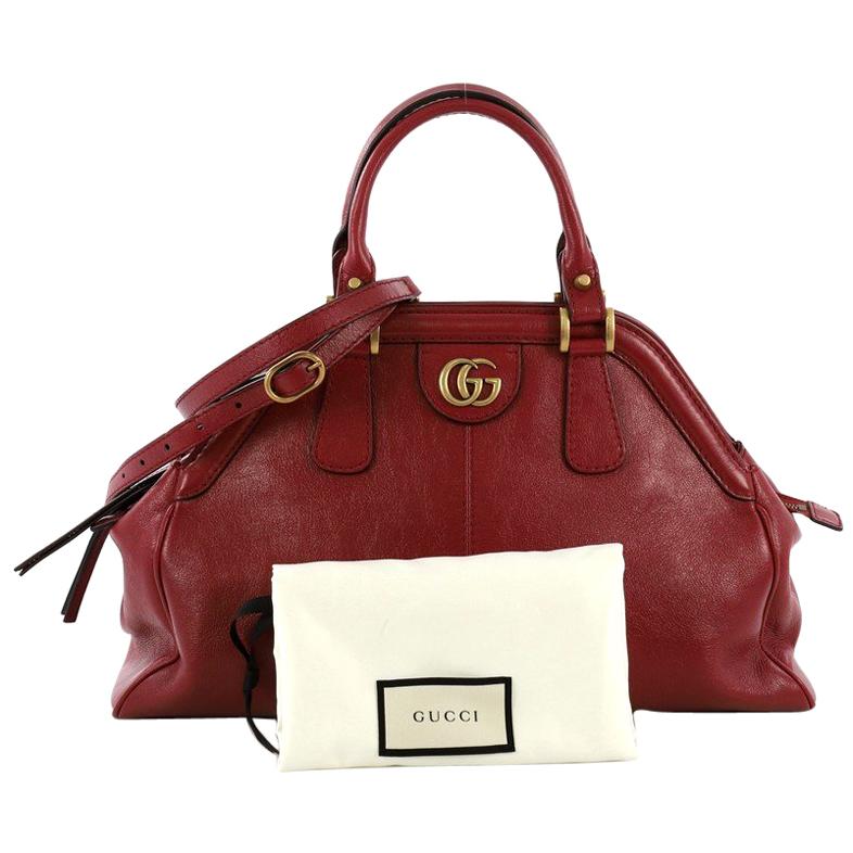 Gucci RE(BELLE) Top Handle Bag Leather Medium