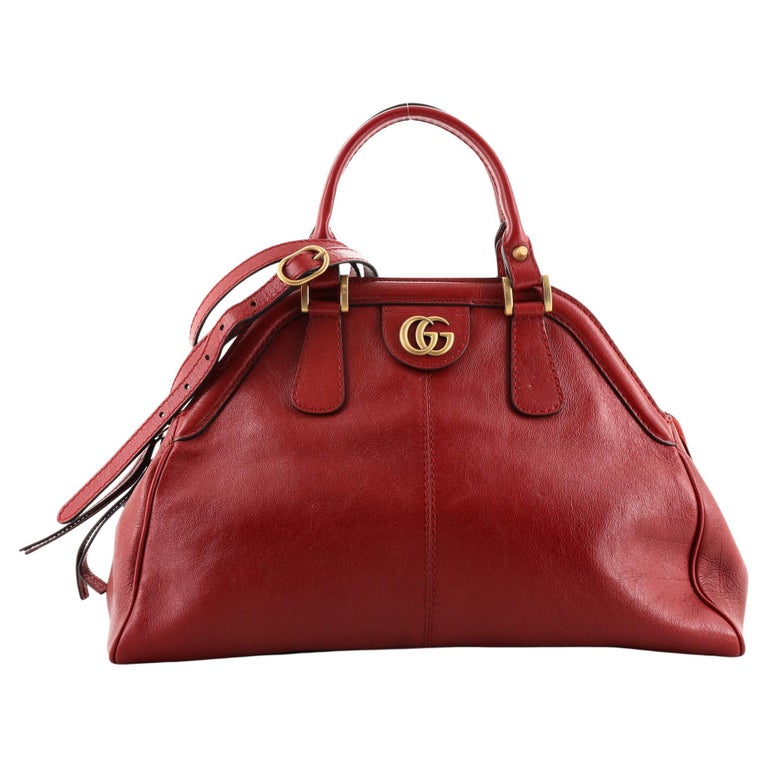 Gucci RE(BELLE) Top Handle Bag Leather Medium For Sale at 1stDibs
