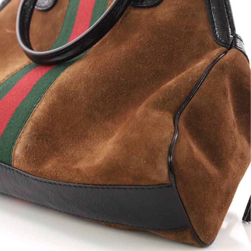 Women's or Men's Gucci RE(BELLE) Top Handle Bag Suede Medium