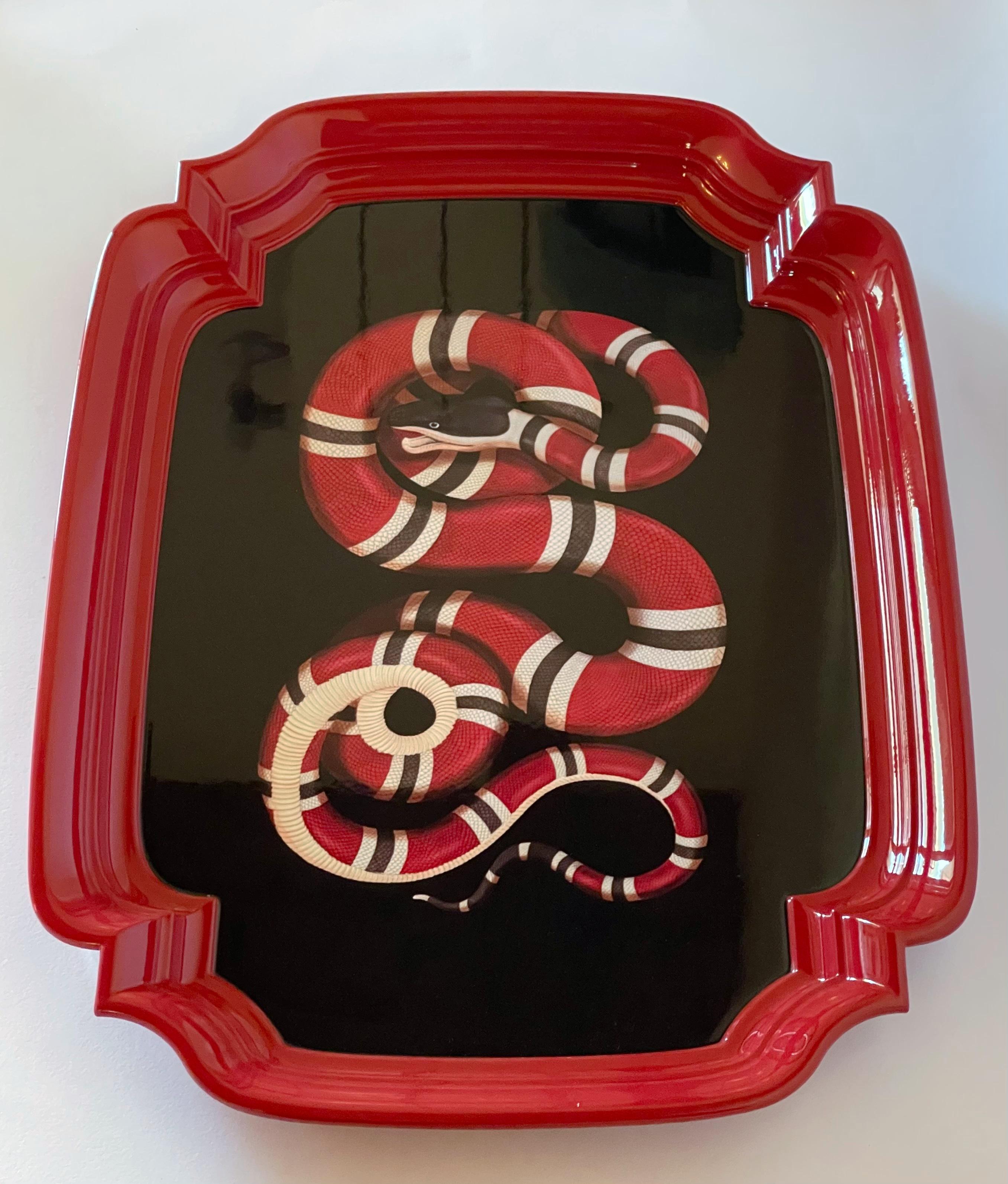 red gucci snake