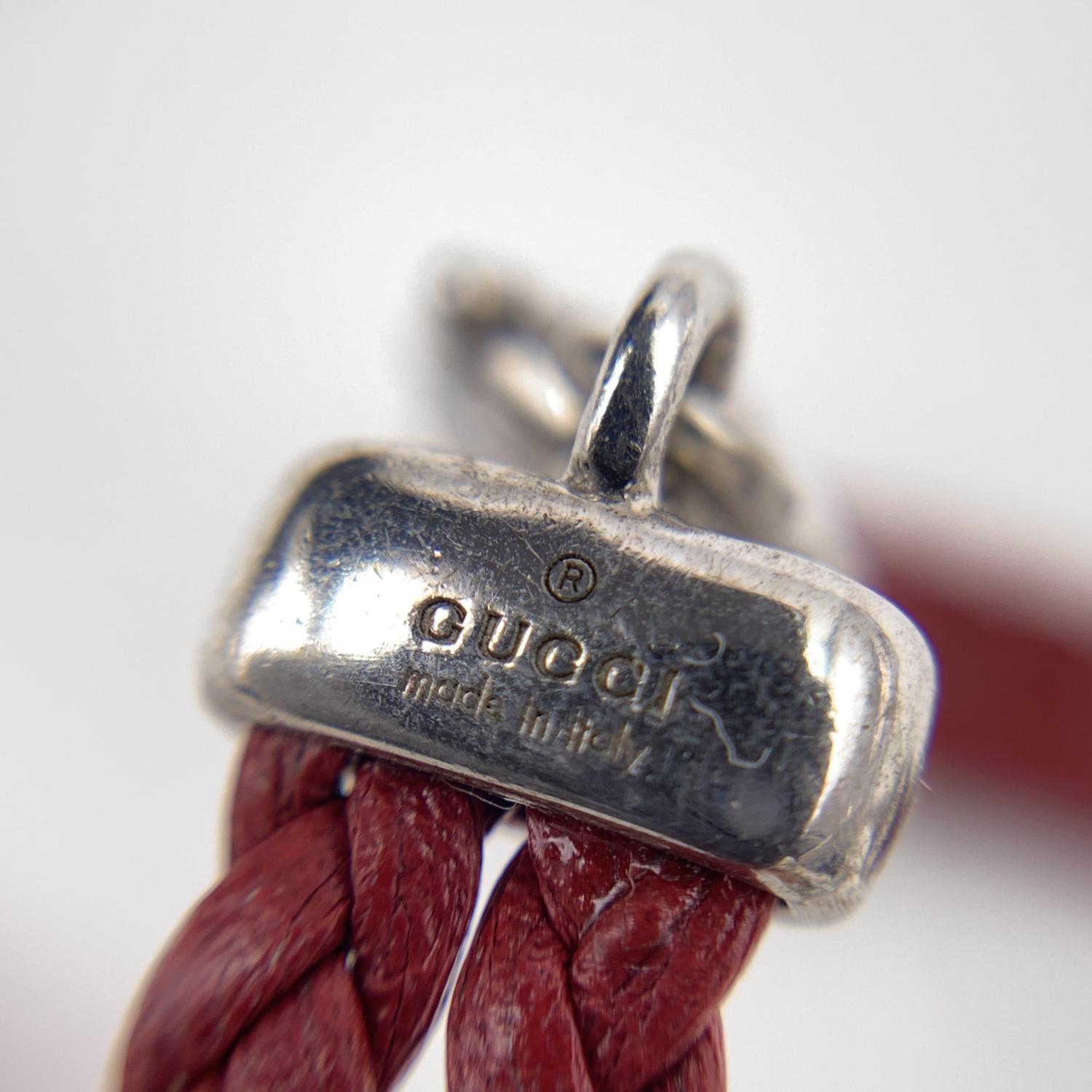 gucci red bracelet