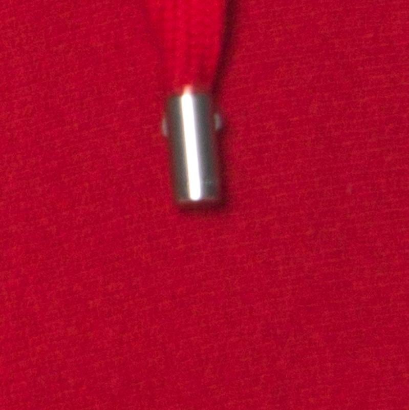 Gucci Roter bestickter Kapuzenpullover aus Baumwoll-Jersey von Gucci L 1