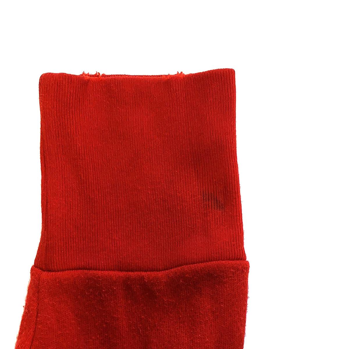 Women's GUCCI red cotton OVERSIZED HIBISUCS FLOWER HODDIE Sweater M