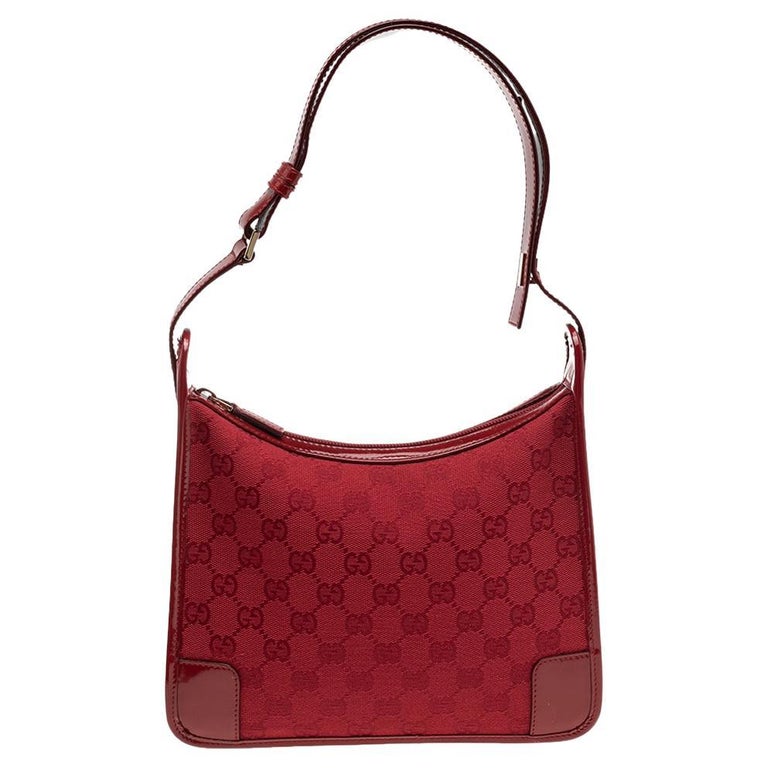Gucci Gg Canvas Red Canvas Shoulder Bag (Pre-Owned) – Bluefly