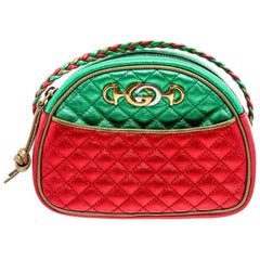 Green Gucci Mini Microguccissima Dome Satchel – Designer Revival