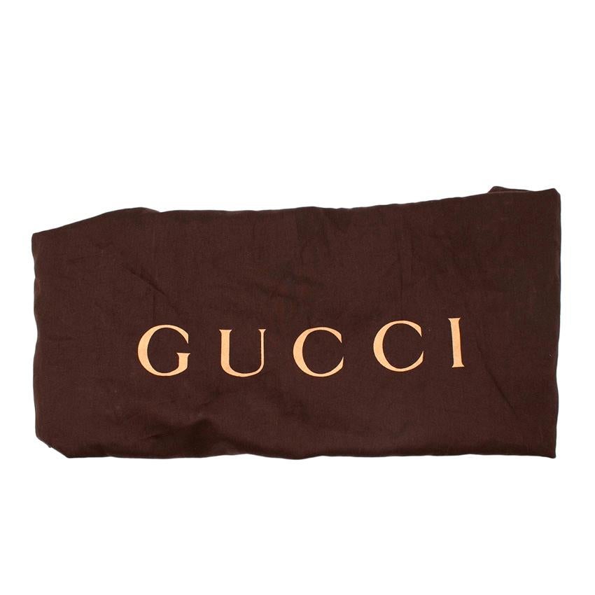 Gucci Red Guccissima Leather Boston Bag For Sale 3
