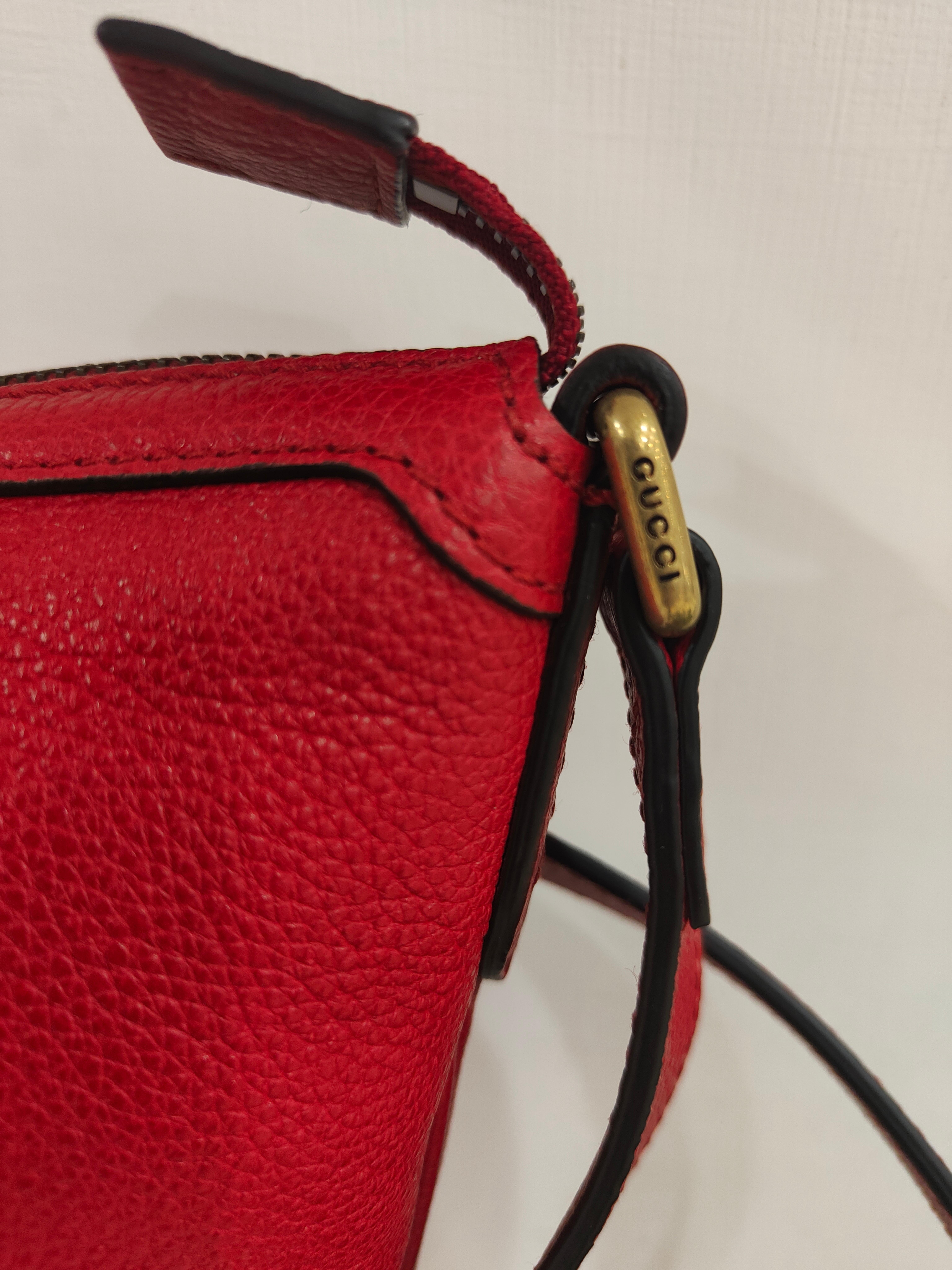 Gucci Red leather big bag nwot 1