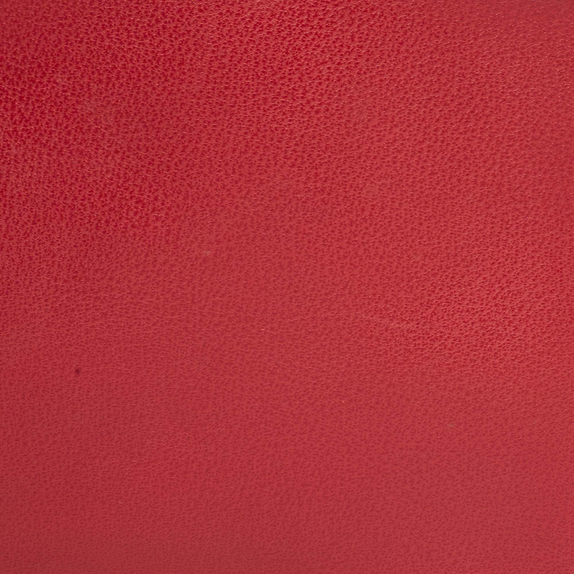 Gucci Red Leather Briefcase Bag For Sale 13