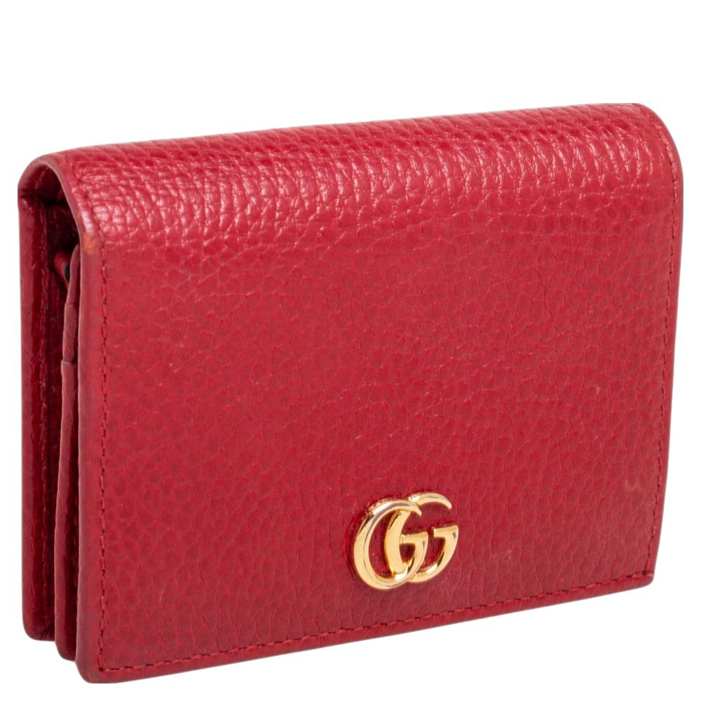 gg marmont card case wallet