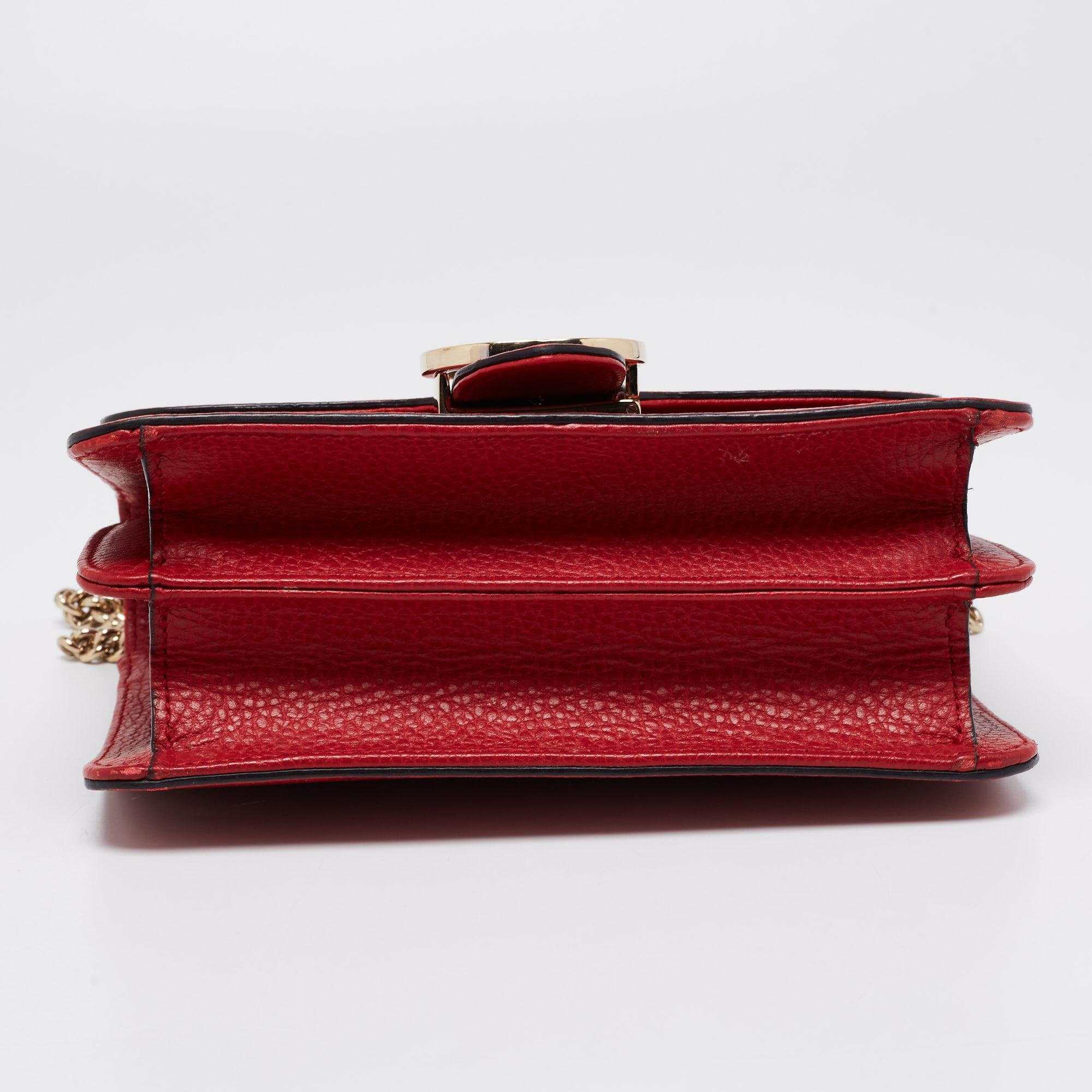 gucci interlocking g leather shoulder bag