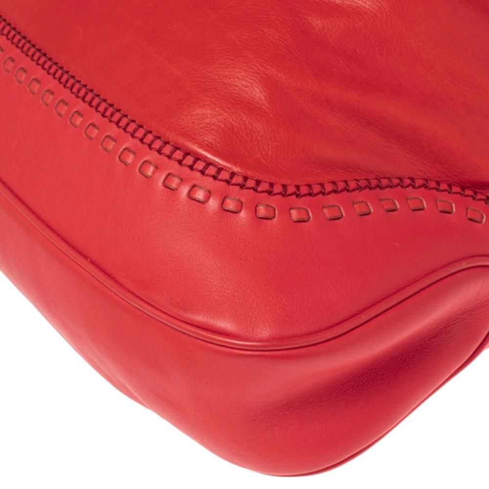 Gucci Red Leather Large New Jackie Hobo at 1stDibs gucci jackie large