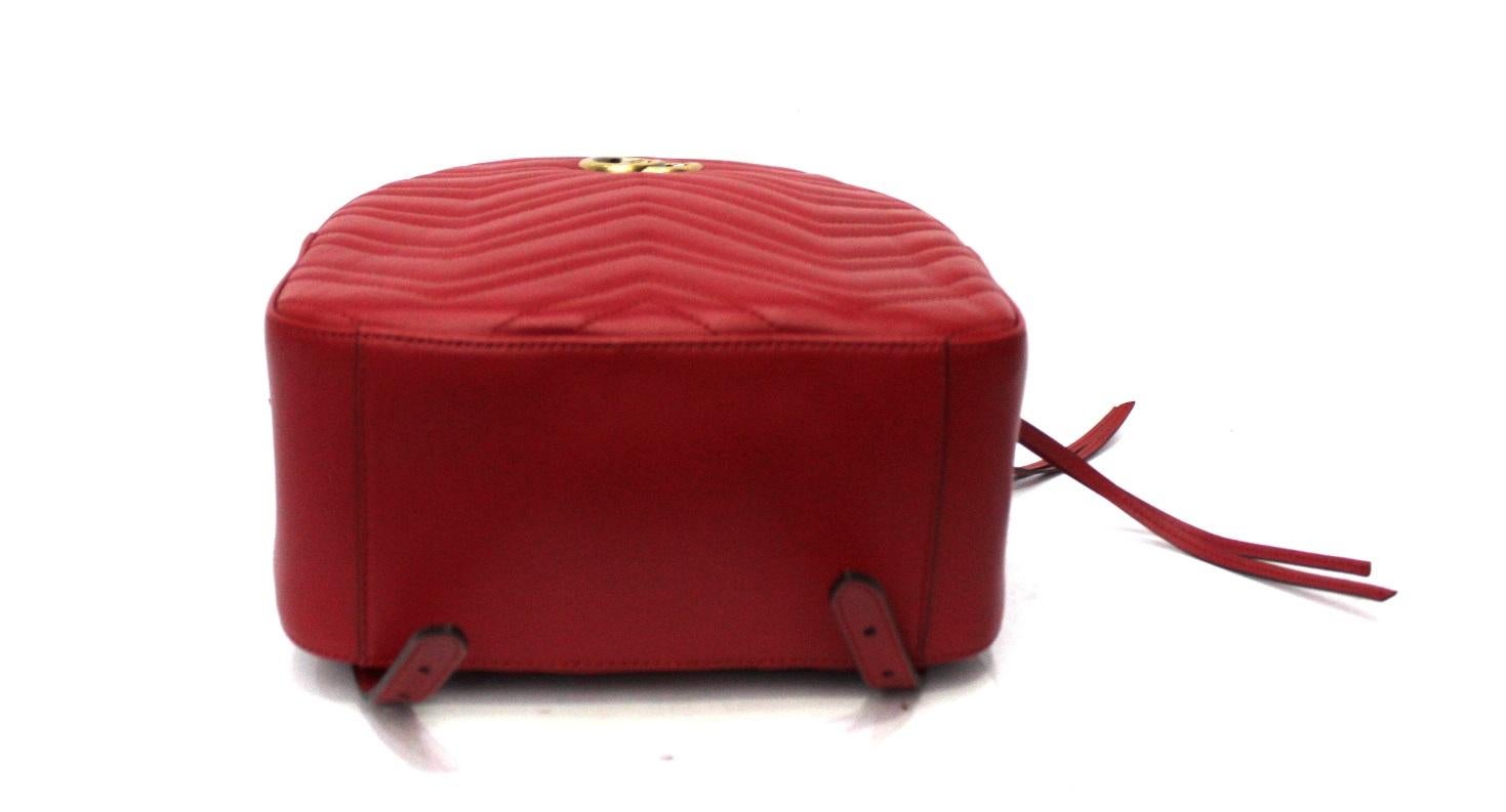 gucci red backpack