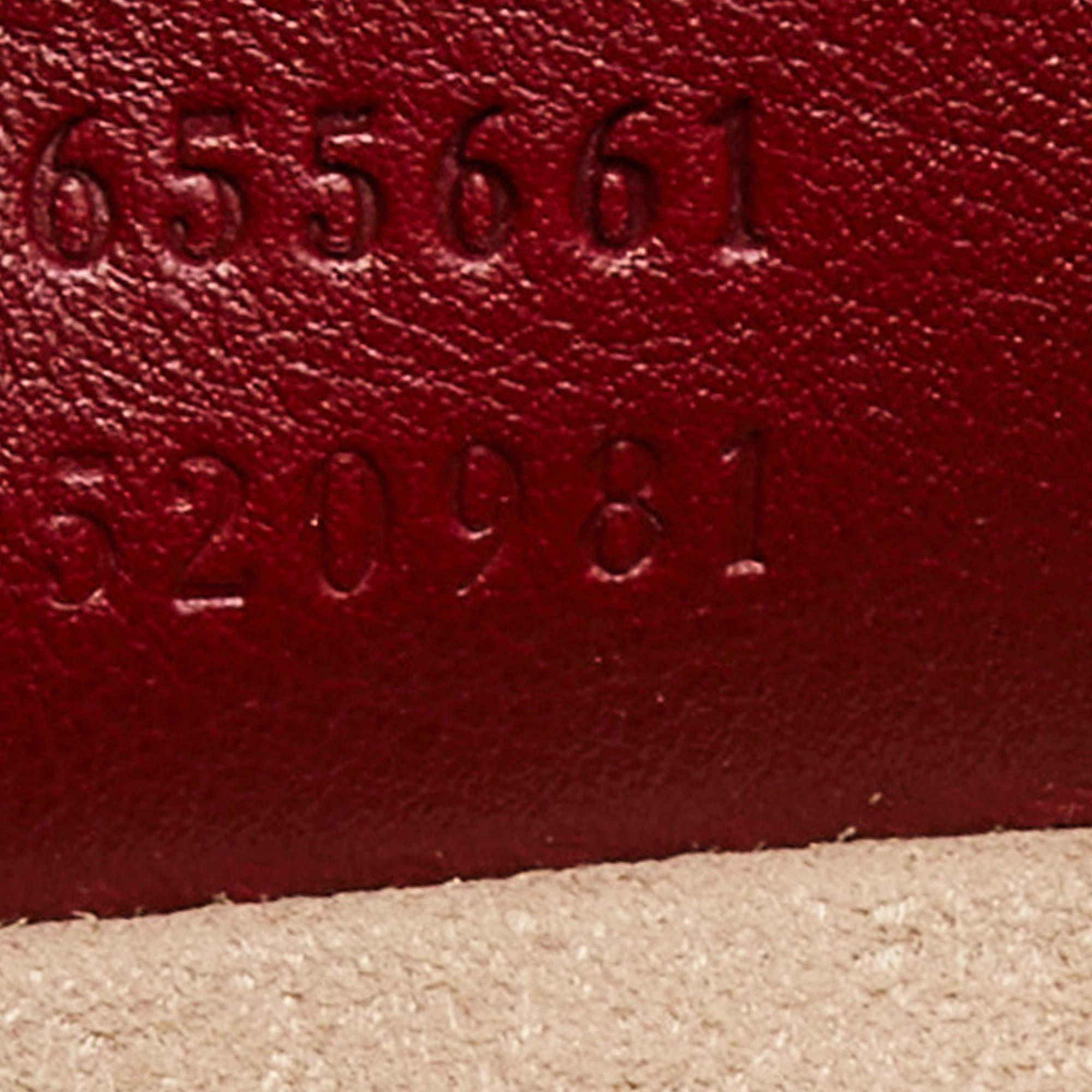 Gucci Red Leather Mini Diana Tote 1