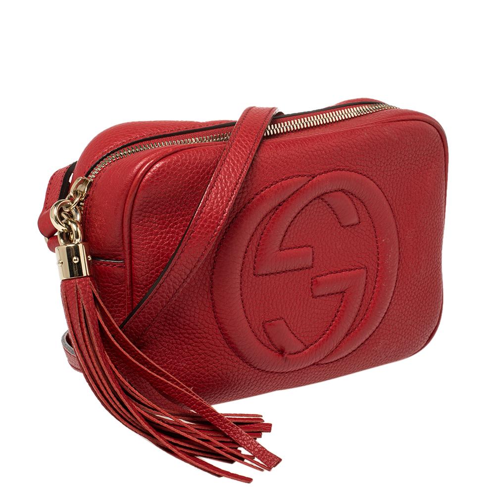 gucci soho disco red