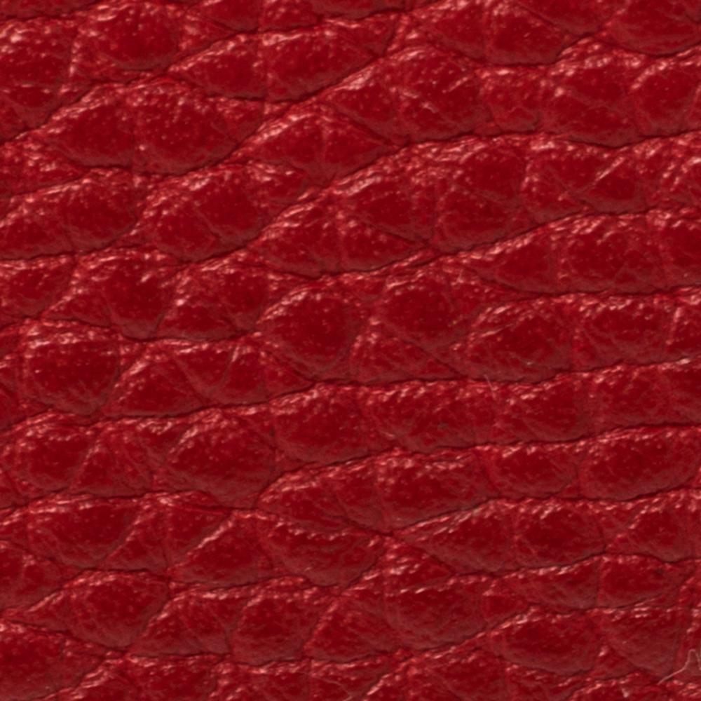 Gucci Red Leather Soho Disco Shoulder Bag 1