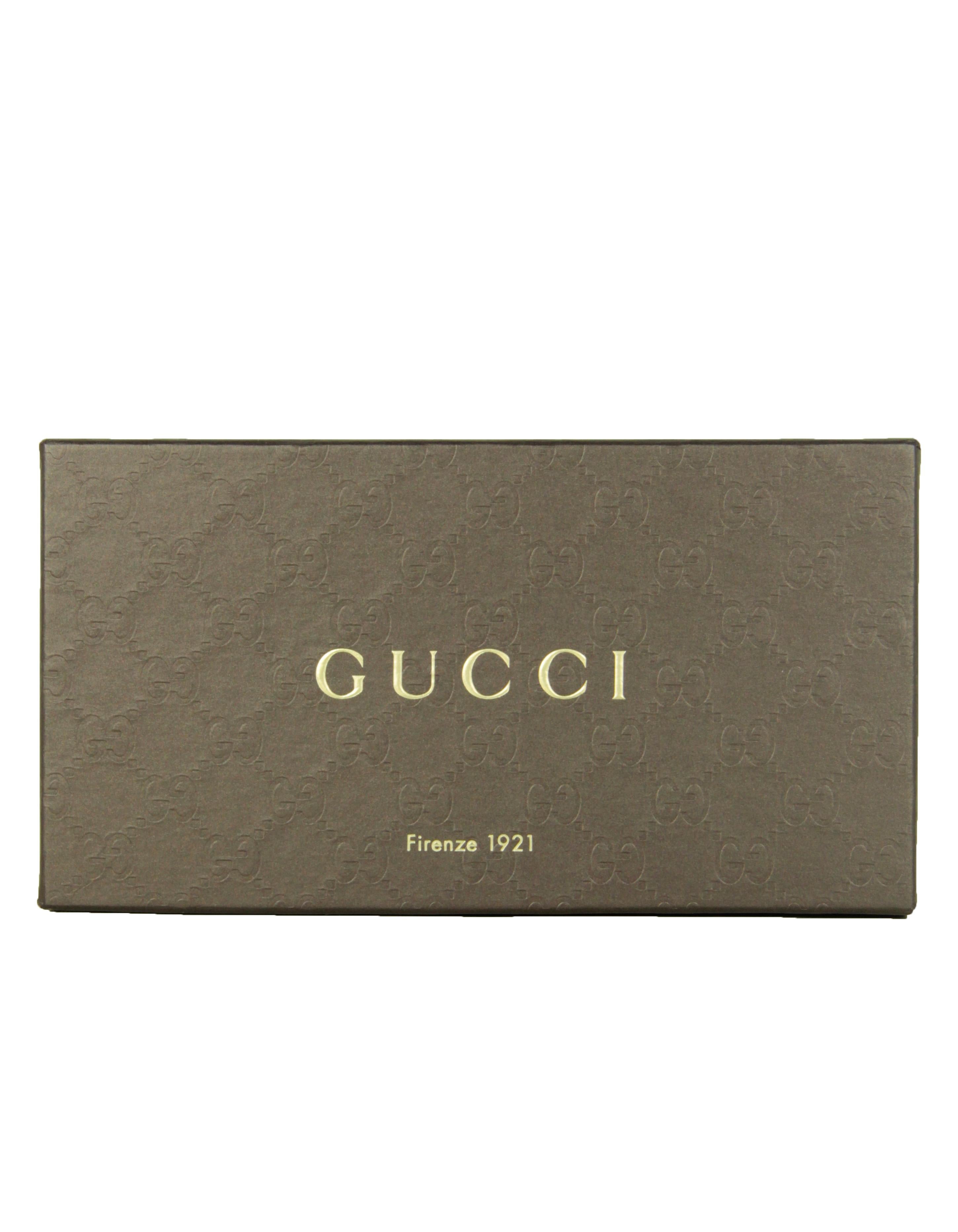 Gucci Red Leather Soho Zippy Logo Wallet 7
