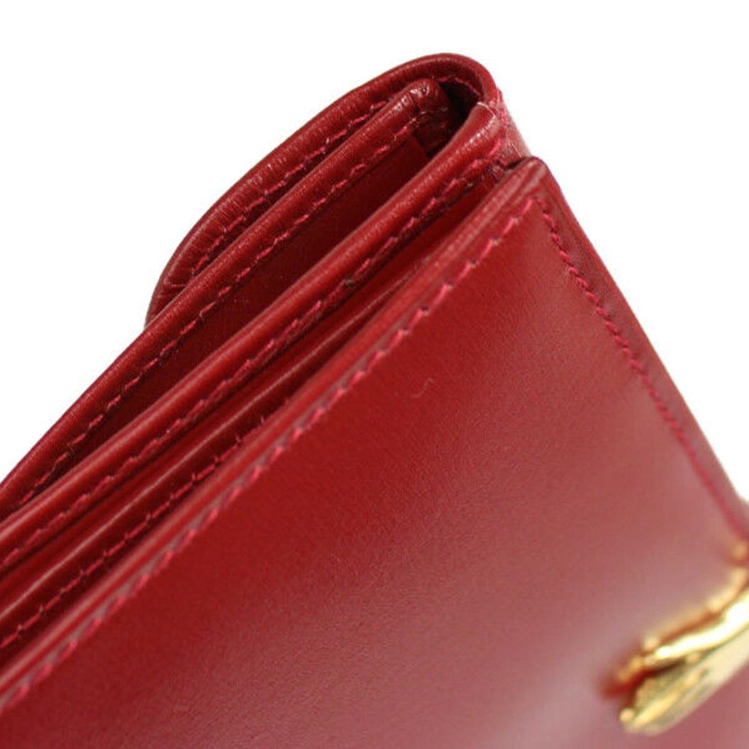 Women's Gucci Red Leather Wallet