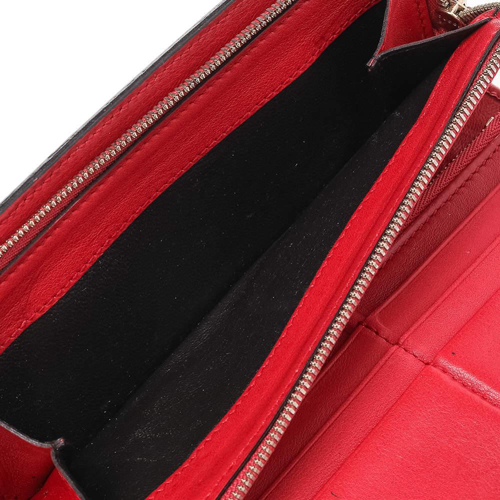 Gucci Red Microguccissima Leather Bifold Wallet 3