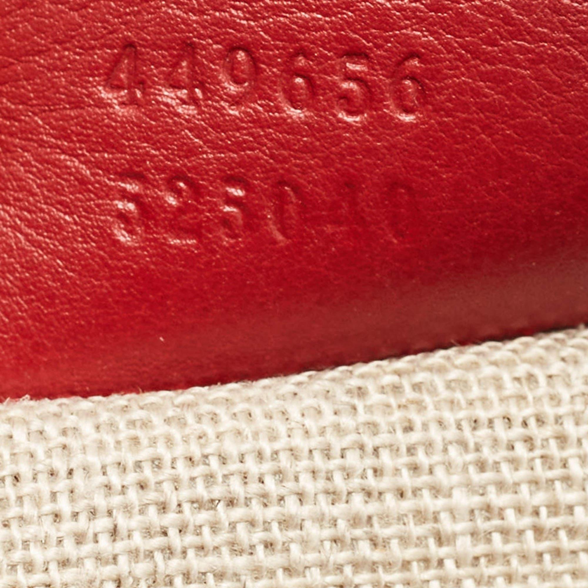 Gucci Red Microguccissima Leather Margaux Tote 6